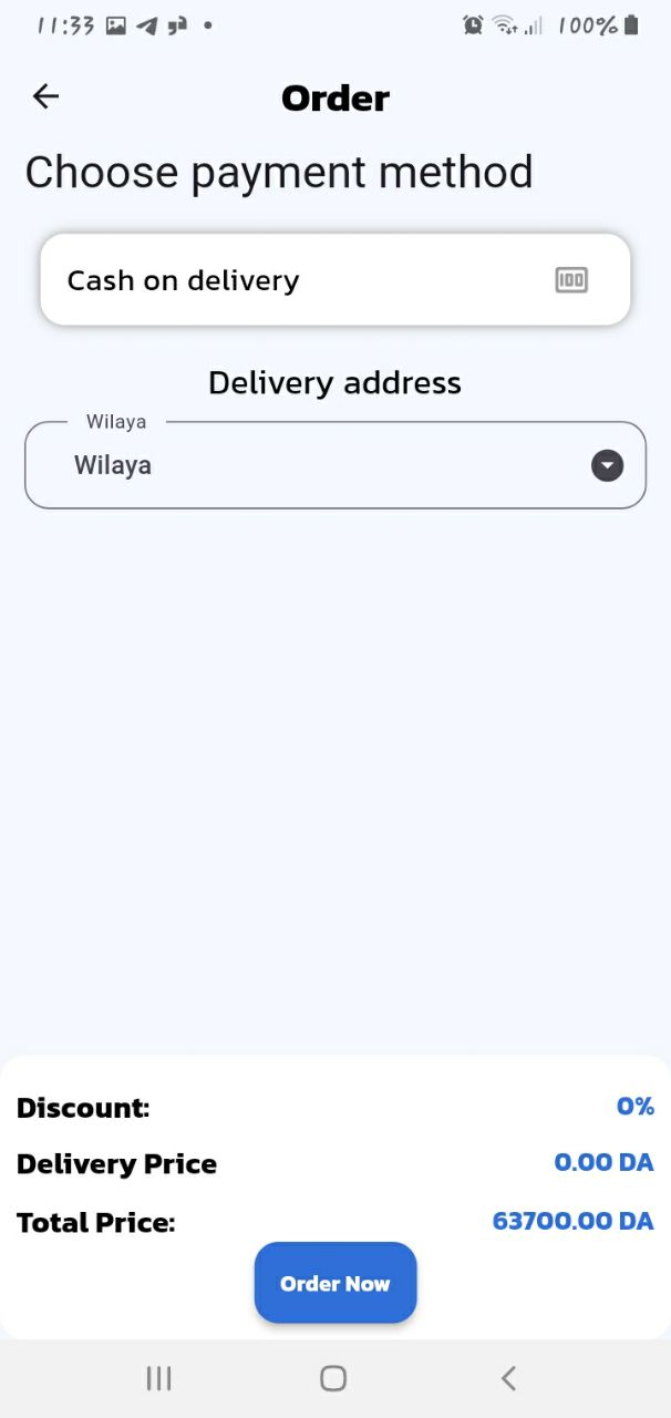 Sinodin Shop payment screen